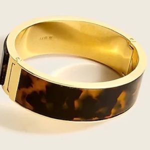 NWT J.Crew Tortoise Clamp‎ Bracelet